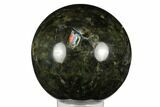 Flashy, Polished Labradorite Sphere - Madagascar #176576-4
